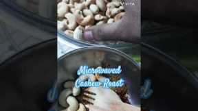 Cashew Roast in Microwave @SUBSCRIBE PLZ #Shorts