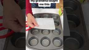 Create the perfect muffin holder #baking #bakinglove #muffins #cupcakes #bakingtime