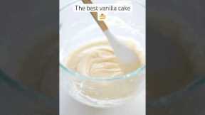 😮‍💨 the BEST vanilla cake I’ve EVER had #cakebusiness #cakerecipe