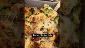Tuscan Chicken Bake 🥰 (Low Carb + High Protein!) #ChosenPartner