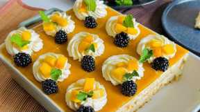 Best Mango Tiramisu Recipe | Easy no Bake Mango Dessert Recipe!