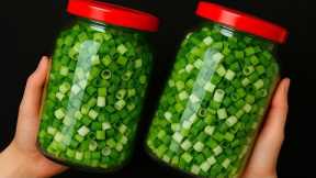 Store Green Onions for a Whole Year – Still Fresh and Flavorful. Five-Star Chef’s Secret.