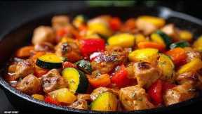 I Made This Chicken Stew in One Pan and It Blew My Mind! 🔥You Have to Try This!