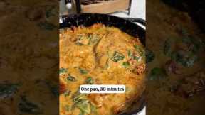 30 Minute Meal- Creamy Tuscan Chicken
