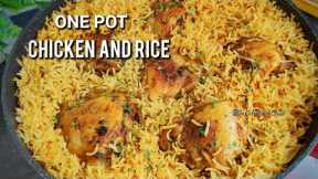 Easy One Pot Meal | Chicken Thighs and Rice | Chicken Recipes 