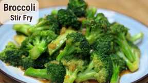 Chinese Broccoli Stir Fry Recipe | Saute Broccoli with Garlic | How to Cook Broccoli Chinese Style