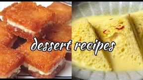 Bread Dessert Recipes | 2 Types Of Dessert Recipes | Only Milk And Bread dessert 