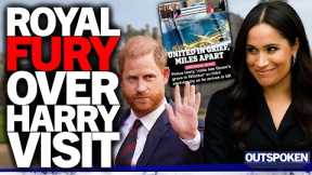 “He’s dangerous” Royal fury over Prince Harry UK visit as he makes shocking new Meghan Markle demand