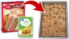 The Easiest Apple Dump Cake Ever (Only 3 Ingredients!)