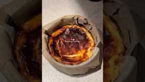 Burnt basque cheesecake #cheesecake