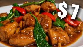 $7 Insanely Easy Dinner | Tender And Juicy Chicken Stir Fry With Vegetables
