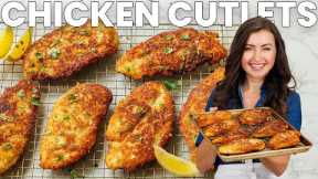 Easy Italian Chicken Cutlets Recipe | Family Favorite Dinner