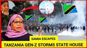 Kimeumana! 2 million Tanzania GEN-Z storms state house & parliament buildings chanting Samia must go