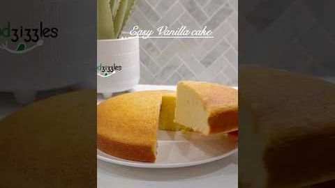 Super moist vanilla cake , detailed recipe on my channel