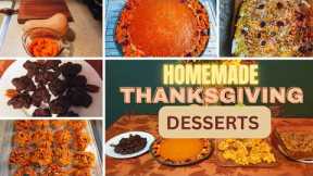 Homemade THANKSGIVING DESSERT Ideas