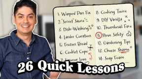 Hacks, Tips, and Takes on Food & Cooking