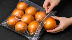 How to Store Onions for a Whole Year Without Rotting or Sprouting! | Tracy Tips