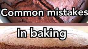 Common mistakes while baking a CAKE | KR - 87 #bakingtips #christmasrecipes #kitchenrevelations