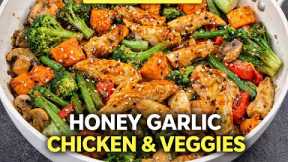 One-Pan Honey Garlic Chicken & Veggies | Easy 30-Minute Dinner