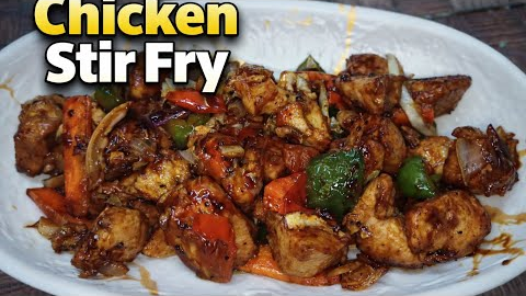 Chicken Vegetables Stir Fry | Easy Healthy Recipe | Quick Dinner