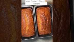 The Most Moist Banana Bread     #foodlover #bananabread #mikkymoc
