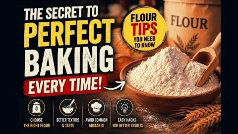 The Secret to Perfect Baking Every Time | Flour Tips You Need to Know