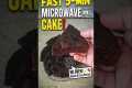 Easy microwave chocolate-banana cake